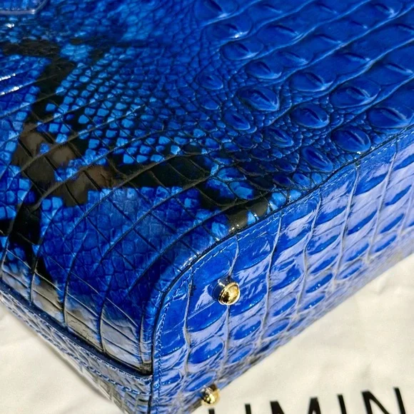 Brahmin Medium Asher in Blue Viper - Picture 7 of 10